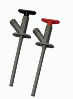 217-5248 RS PRO Black, Grey, Red Hook Clip with , 10A, 1000V, 4mm Socket