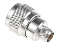 r161088000w Radiall, Plug Cable Mount N Connector, 50Ω, Crimp Termination, Straight Body