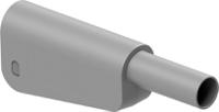 662023-28 Staubli Grey Plug Test Plug, Solder Termination, 32A, 1kV, Gold Plating