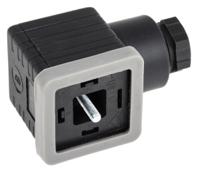 811-8253 RS PRO 2P+E DIN 43650 A, Female Solenoid Valve Connector, 250 V ac Voltage
