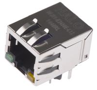 hfj11-e2450e-l12rl Halo Electronics FastJack Series Female RJ45 Connector, PCB Mount 8 -Way