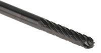 p80530x30 Dormer P805 Series Ball Nosed Cylinder Burr, 3.0mm Capacity, Carbide Blade