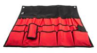 707-7287 RS PRO Black, Red Polyester Tool Roll, 580mm x 510mm