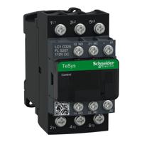 lc1d326fls207 Schneider Electric LC1D Contactor 3NO, 32 A Contact Rating, 7.5 kW, 110 V dc, 3, TeSys Deca