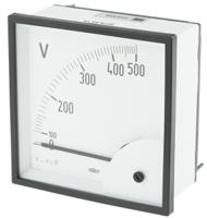 d96sd500v2-001 HOBUT Analogue Voltmeter AC, 92 x 92 mm