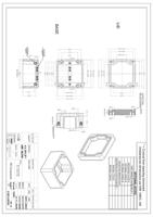 190-1856 RS PRO Grey Fibreglass Reinforced Polyester Enclosure, IP66, IP67, IP68, Grey Lid, 80 x 75 x 75mm