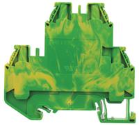 5850492550 Wieland 58.504.9255.0 WT 4 E PE Series Green, Yellow, Double-Level, Screw Termination, ATEX