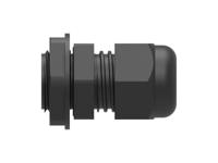 1sng626147r0000 Entrelec 1SNG Series Black PA 6 Cable Gland, PG9 Thread, 4mm min., 8mm max., IP66, IP68
