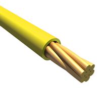 6710-yl005 Alpha Wire Ecogen Ecowire Series Yellow 0.08 mm² Hook Up Wire, 28 AWG, 7/0.12 mm, 30m, MPPE Insulation, 6710 YL005