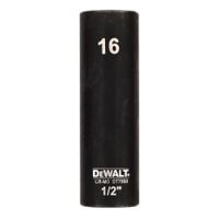 dt7550-qz DeWALT 16mm, 1/2 Drive Impact Socket, 78 mm length