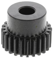 521-6266 RS PRO Steel 24 Teeth Spur Gear, 1 Module, 8mm Bore Diam, 24mm Pitch Diam, 20mm Hub Diam
