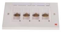 249-5551 RS PRO Telephone Socket 4-way