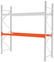 521-396 RS PRO 2 Shelf Pallet Shelving System Beams, 2000kg Load