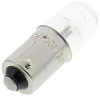 106-408 RS PRO Clear Indicator Lamp, 120V, BA9s Base