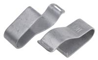 288-294 RS PRO Silver Galvanised Steel cable clamp, 20mm Max. Bundle