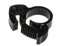291-616 RS PRO Nylon  Snap Grip Hose Clamp, 5.8mm Band Width, 10.2 → 12.3mm ID