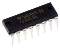 cd4532be Texas Instruments CD4532BE, Encoder 8, 16-Pin PDIP