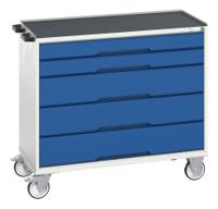 1692705211 Bott 5 Drawer Steel Wheeled Tool Cabinet