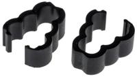 865-9710 RS PRO Black Nylon C Clamp, 4.1mm Max. Bundle