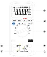 296-639 RS PRO Digital, LCD Digital Multimeter, 10A ac Max, 10A dc Max, 1000V ac Max - UKAS Calibrated