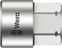 05003690001 Wera 1/4 in Drive 10mm Standard Socket, 6 point, 18 mm Overall Length
