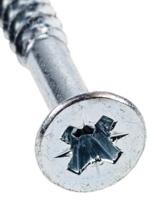 529-135 RS PRO Pozidriv Countersunk Steel Wood Screw, Bright Zinc Plated, No. 8 Thread, 2in Length