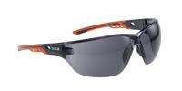 nessppsf Bolle Safety NESS+ Anti-Mist Safety Glasses, Smoke PC Lens