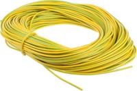 404-231 RS PRO PVC Green/Yellow Cable Sleeve, 2mm Diameter, 50m Length