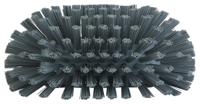 703788 Vikan Hard Bristle Grey Scrubbing Brush, 40mm bristle length, PET bristle material