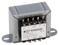 r35a03f Panel Mount Audio Transformer 4 Ω, 8 Ω 12W
