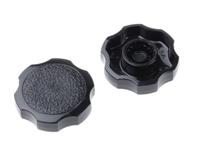 771-724 RS PRO Black Multiple Lobes Clamping Knob, M8, Unthreaded Hole
