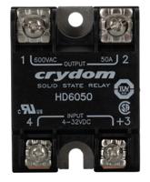 hd6050 Sensata Crydom HD60 Series Solid State Relay, 50 A Load, Panel Mount, 660 V ac Load, 32 V Control