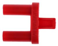 423-3125 RS PRO Red Male Banana Plug, 4 mm Connector, 36A, 45 V ac, 60V dc