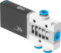 mhe3-ms1h-32o-qs-6 Festo 3/2 Closed, Monostable Solenoid Valve - Electrical MHE3 Series, 525171