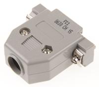 8630ch15m3lf Amphenol Communications Solutions 8630CH Series Thermoplastic D Sub Backshell, 15 Way
