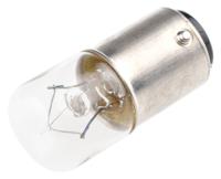 171291-sl7-l24 Eaton Incandescent Clear Bulb, BA15d 24 V
