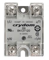 84137120 Sensata Crydom 8413 Series Solid State Relay, 50 A rms Load, Panel Mount, 660 V ac Load, 32 V dc Control