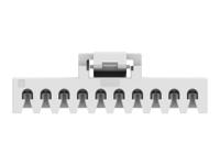 2-2232979-0 TE Connectivity, SGI2.0 Plug Connector Housing, 2mm Pitch, 10 Way, 1 Row Vertical