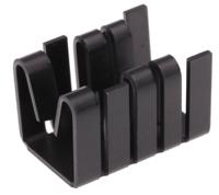 fk237sa220o Fischer Elektronik Heatsink, 21K/W, 19.05 x 14.5 x 12.7mm, Clip