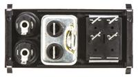 bzv03a062009 Bulgin 10A, 250 V ac Male Snap-In IEC Filter 2 Pole BZV03/A0620/09 2 Fuse