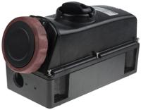 5043287 Scame IP66 Red Surface Mount 3P + N + E Power Connector Socket ATEX, IECEx, Rated At 32A, 346 → 415 V