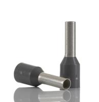 3200069 Phoenix Contact, AI Insulated Crimp Bootlace Ferrule, 8mm Pin Length, 2.3mm Pin Diameter, 2.5mm² Wire Size, Grey