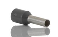 3200069 Phoenix Contact, AI Insulated Crimp Bootlace Ferrule, 8mm Pin Length, 2.3mm Pin Diameter, 2.5mm² Wire Size, Grey