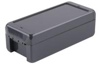 96034124-b-180806-abs-7024 Bopla Bocube Series Graphite Grey ABS Enclosure, IP66, IP68, Graphite Grey Lid, 191 x 80 x 60mm