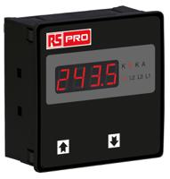 136-5394 RS PRO Digital Voltmeter AC, LED Display 4-Digits ±0.5 + 1 Digit %