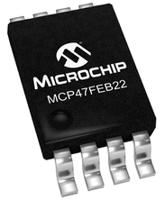 mcp47feb22a0-est Microchip, DAC Dual 12 bit- 4.5LSB Serial (I2C), 8-Pin TSSOP