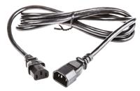 ap9870 APC IEC C13 Socket to IEC C14 Plug Power Cord, 2.5m