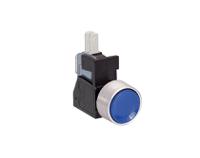 c0911kbaal Bulgin Push Button Switch, On-On, Panel Mount, 12.7mm Cutout, SPDT, 250V