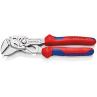 86-05-150-s02 Knipex Pliers wrench, 165 mm Overall, Angled, Bent, Flat, Straight Tip
