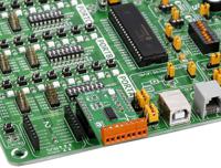 mikroe-1894 MikroElektronika MIKROE-1894 ADC3 Click mikroBus Click Board Signal Conversion Development Kit